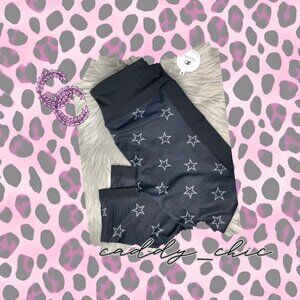 NWT Starter Dri-Star High Waisted Star Cropped Leggings - Size Medium - …